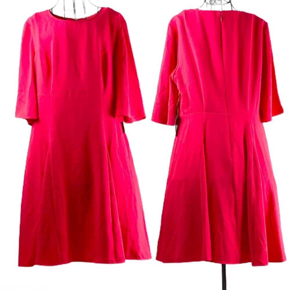 CeCe By Cynthia Steffe Emery Elbow Sleeve Dress Size 12